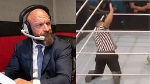 "Hunter says you gotta go over" - Triple H told referee to change the finish of a match mid-way, says ex-WWE star