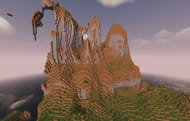 Gold can be generated in the extreme hill (Image via Mojang)