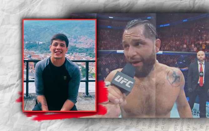 Brandon Moreno addresses Jorge Masvidal's controversial "Let's go Brandon" chant during retirement speech