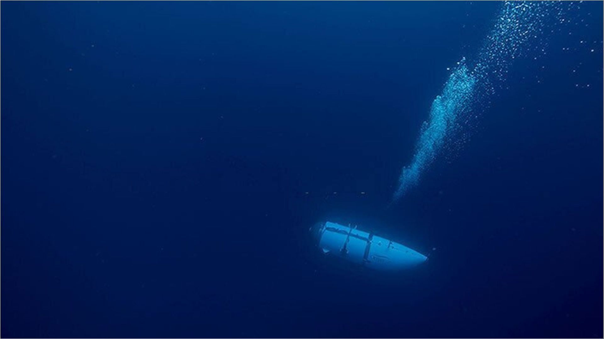 OceanGate submersible was made by OceanGate with modern materials (Image via Ocean Gate/Getty Images)