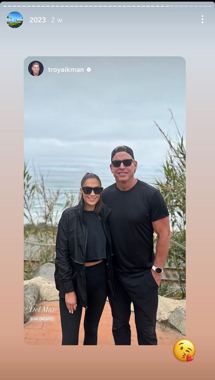 IN PHOTOS: Troy Aikman's new girlfriend Haley Clark shares cozy posts ...