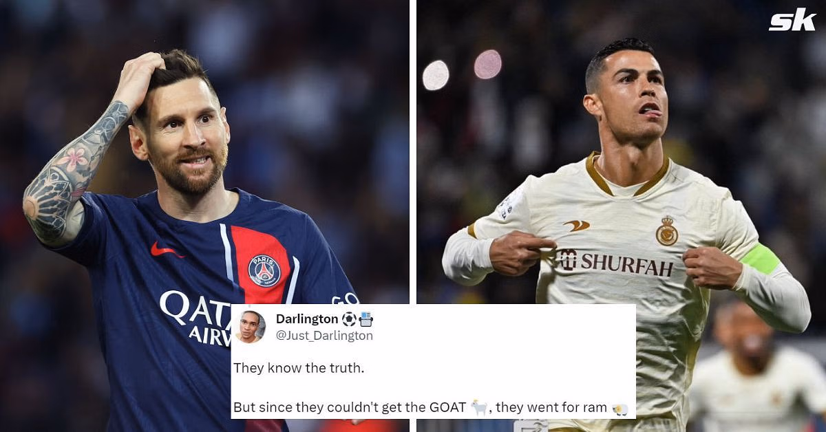Inter Miami called Cristiano Ronaldo the GOAT on a TikTok video last year 