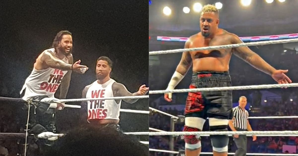 Jimmy Uso, Jey Uso, and Solo Sikoa.