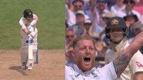 Ashes 2023: [Watch] Ben Stokes strikes with golden arm, traps Steve Smith just before Lunch