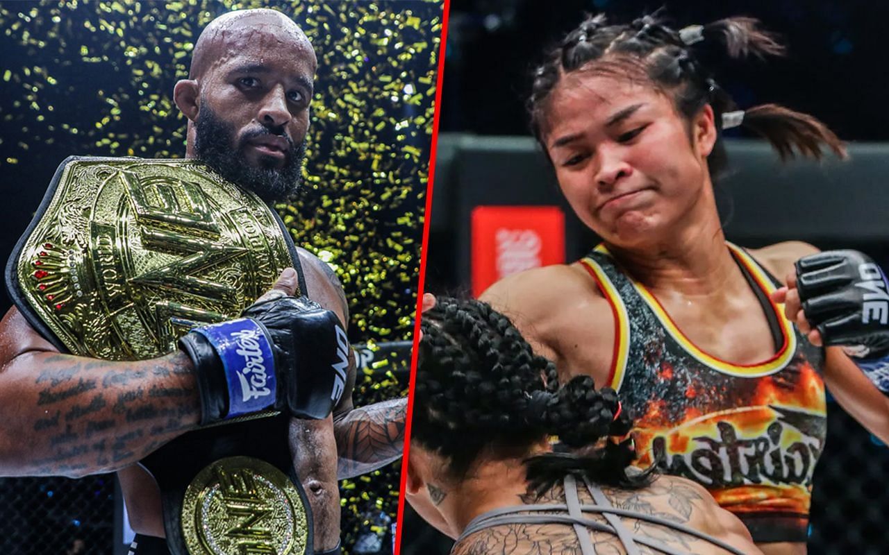 Demetrious Johnson and Stamp Fairtex. [Image: ONE Championship]