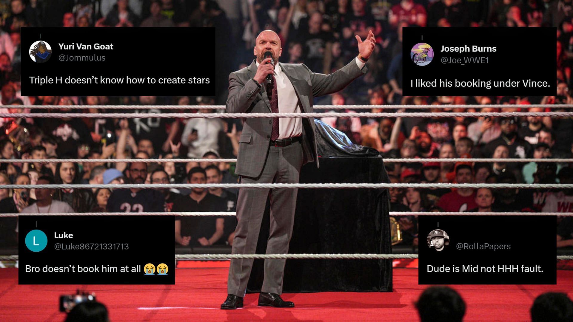 Triple H is the Chief Content Officer of WWE!