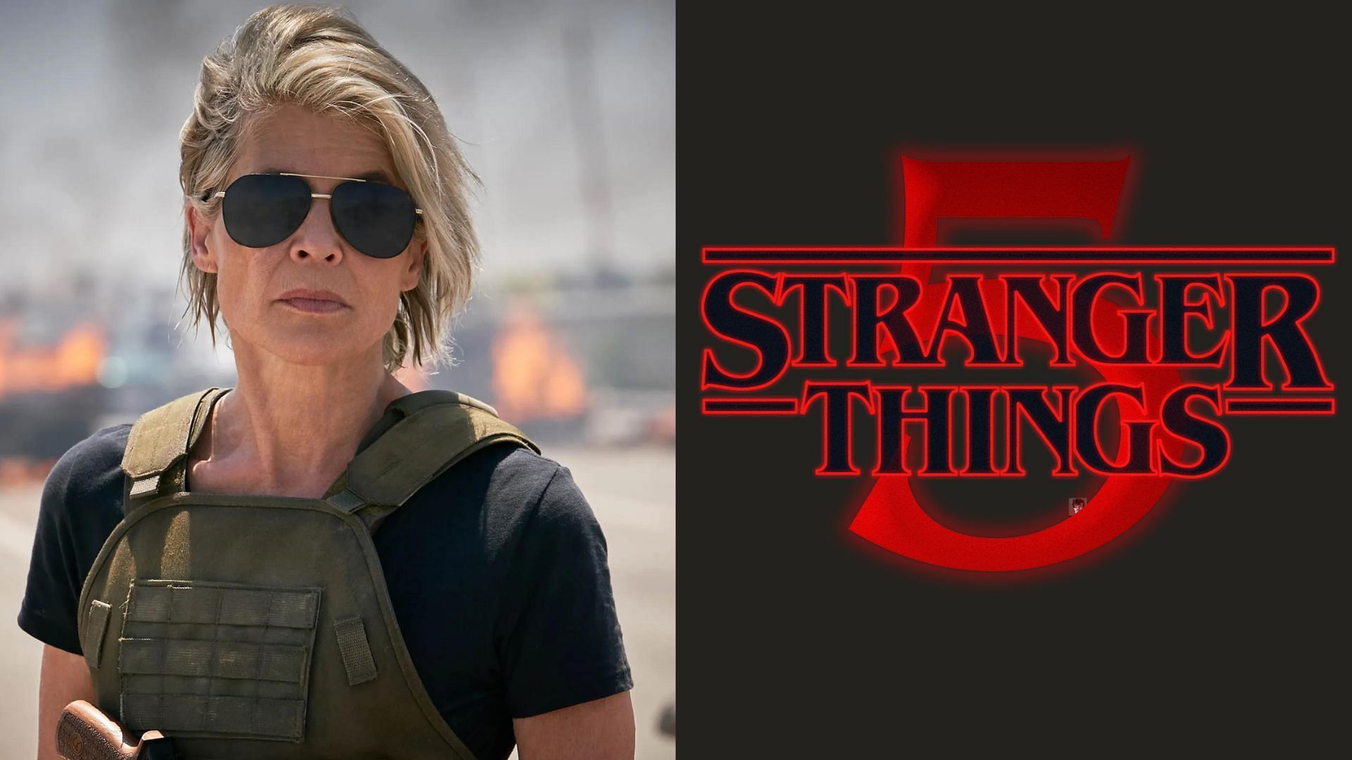Terminator star Linda Hamilton joins Stranger Things 5 (Images via Paramount/Netflix)