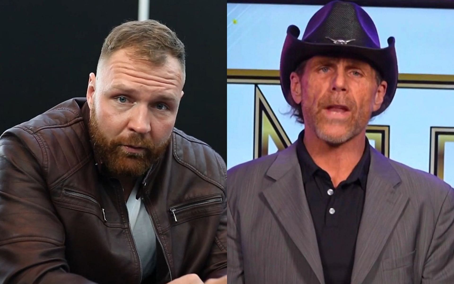 Jon Moxley (L); and Shawn Michaels (R) made shocking confessions from their careers with WWE.