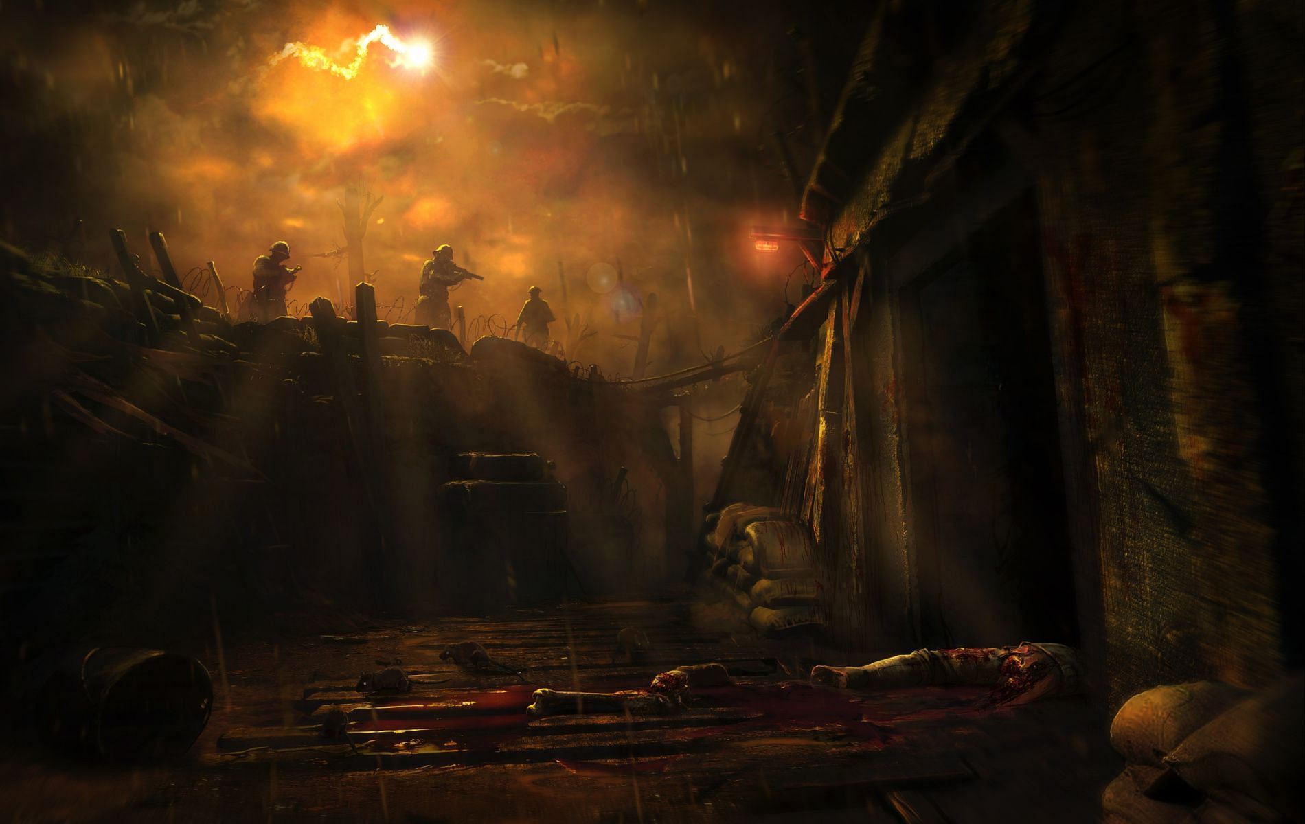 Experience terror like never before with Amnesia The Bunker (Image via Frictional Games)