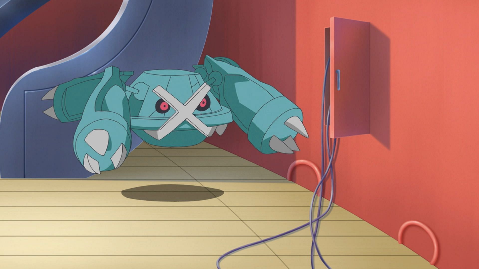 Metagross as it appears in the anime (Image via The Pokemon Company)