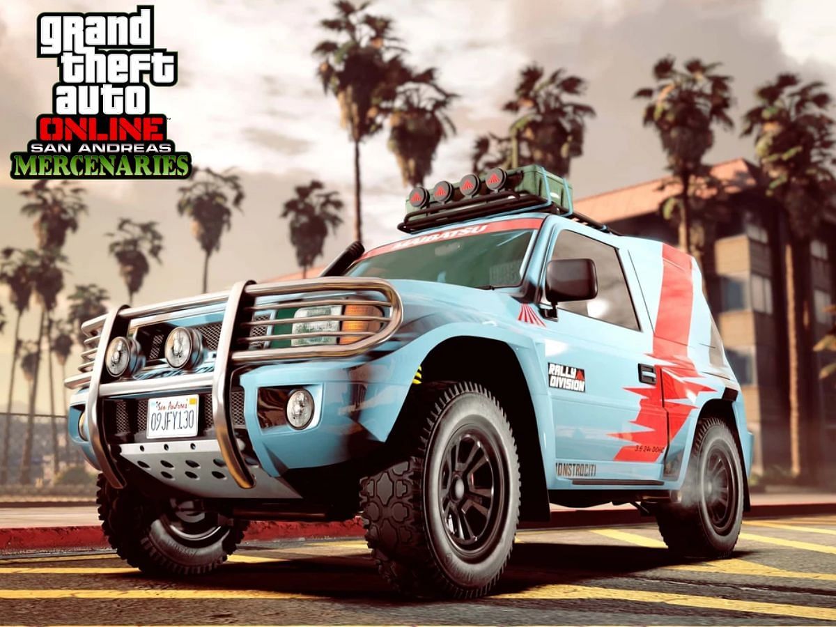 The Maibatsu MonstroCiti is one of the best cars to own after GTA Online: San Andreas Mercenaries DLC (Image via Rockstar Games)
