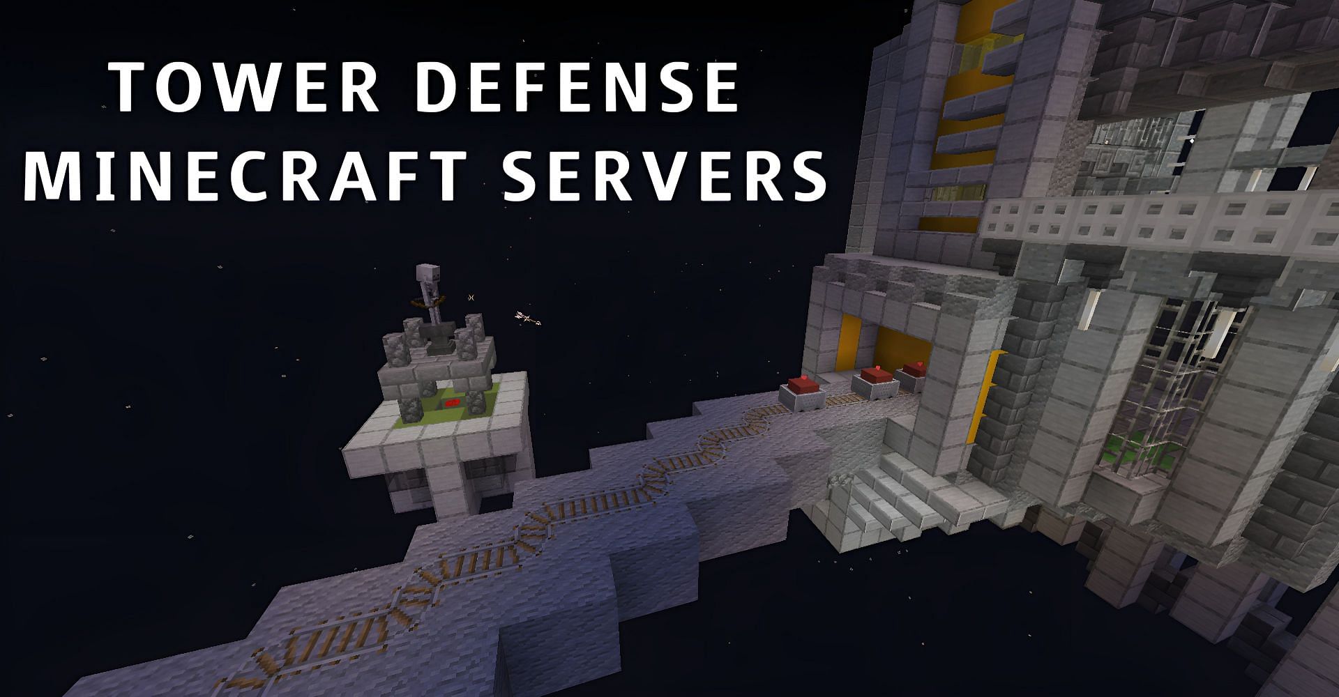 Minecraft: 3 Working Defense Towers 