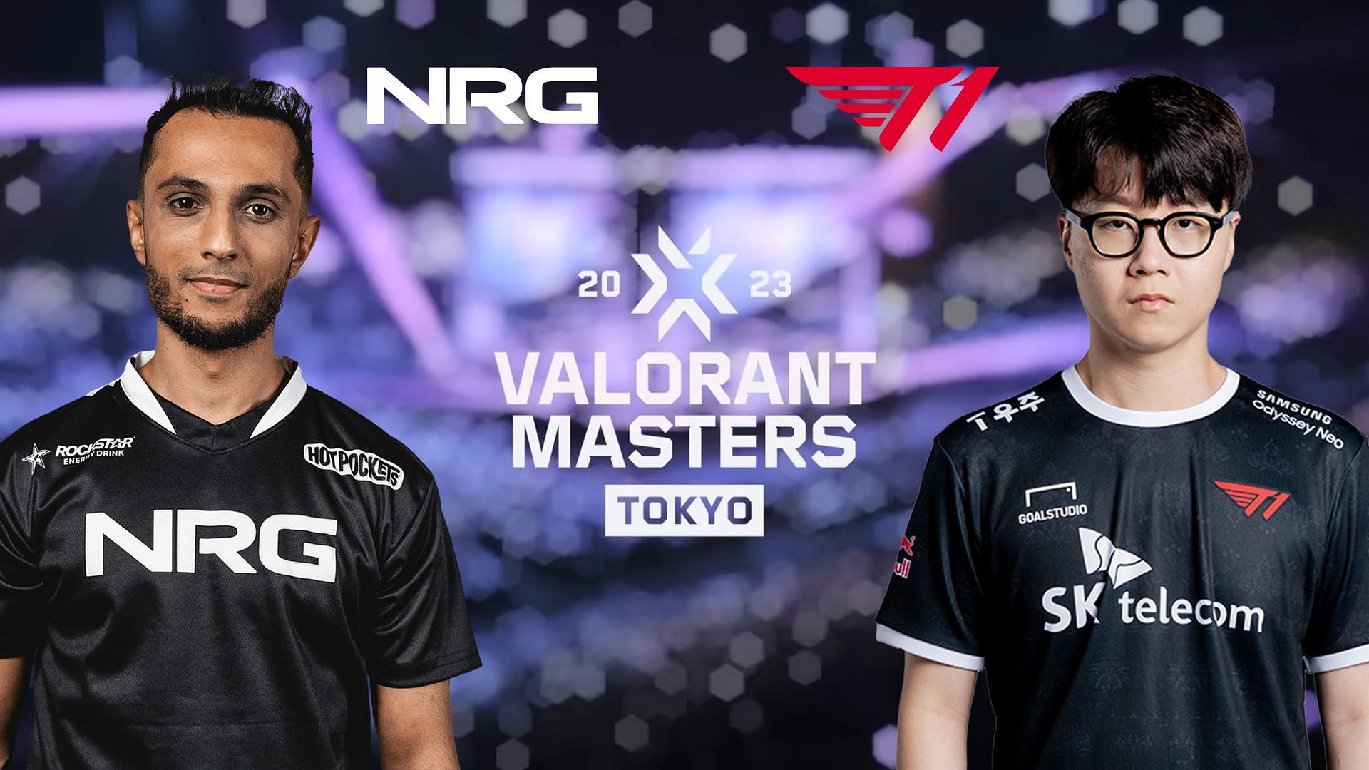 NRG Esports vs T1 at VCT Masters Tokyo 2023 (Image via Sportskeeda)