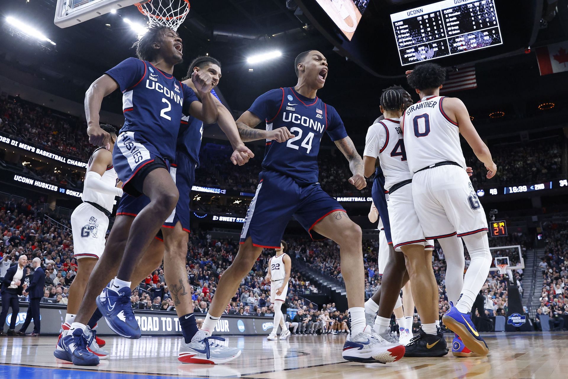 Connecticut v Gonzaga