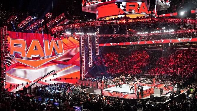 Former WWE champion wrestles on RAW for the first time in 12 years; botches several times