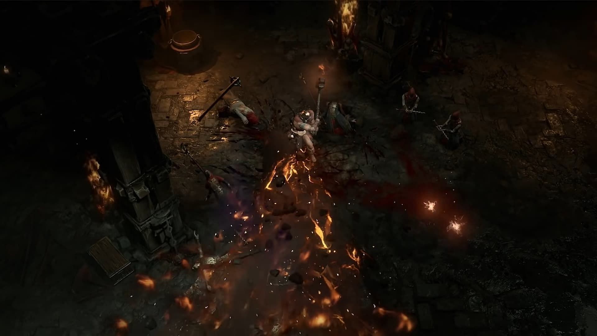 Barbarians wield a plethora of weapons in Diablo 4 (Image via Blizzard)