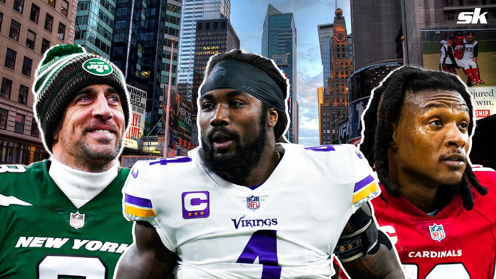 Dalvin Cook and DeAndre Hopkins could join Aaron Rodgers in New York