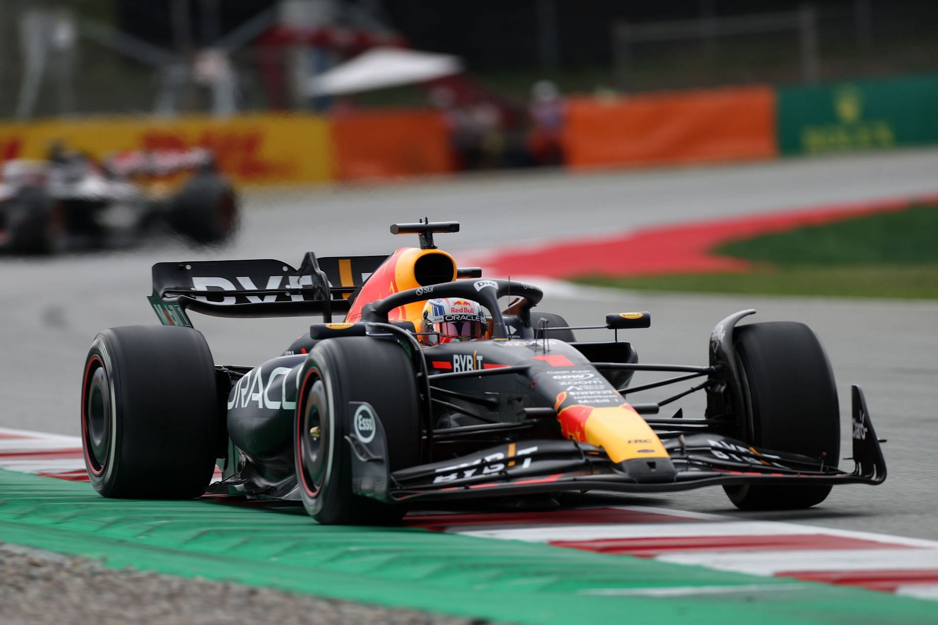 Max Verstappen during the F1 GP of Spain, 2023 (Photo by Peter Fox/Getty Images)