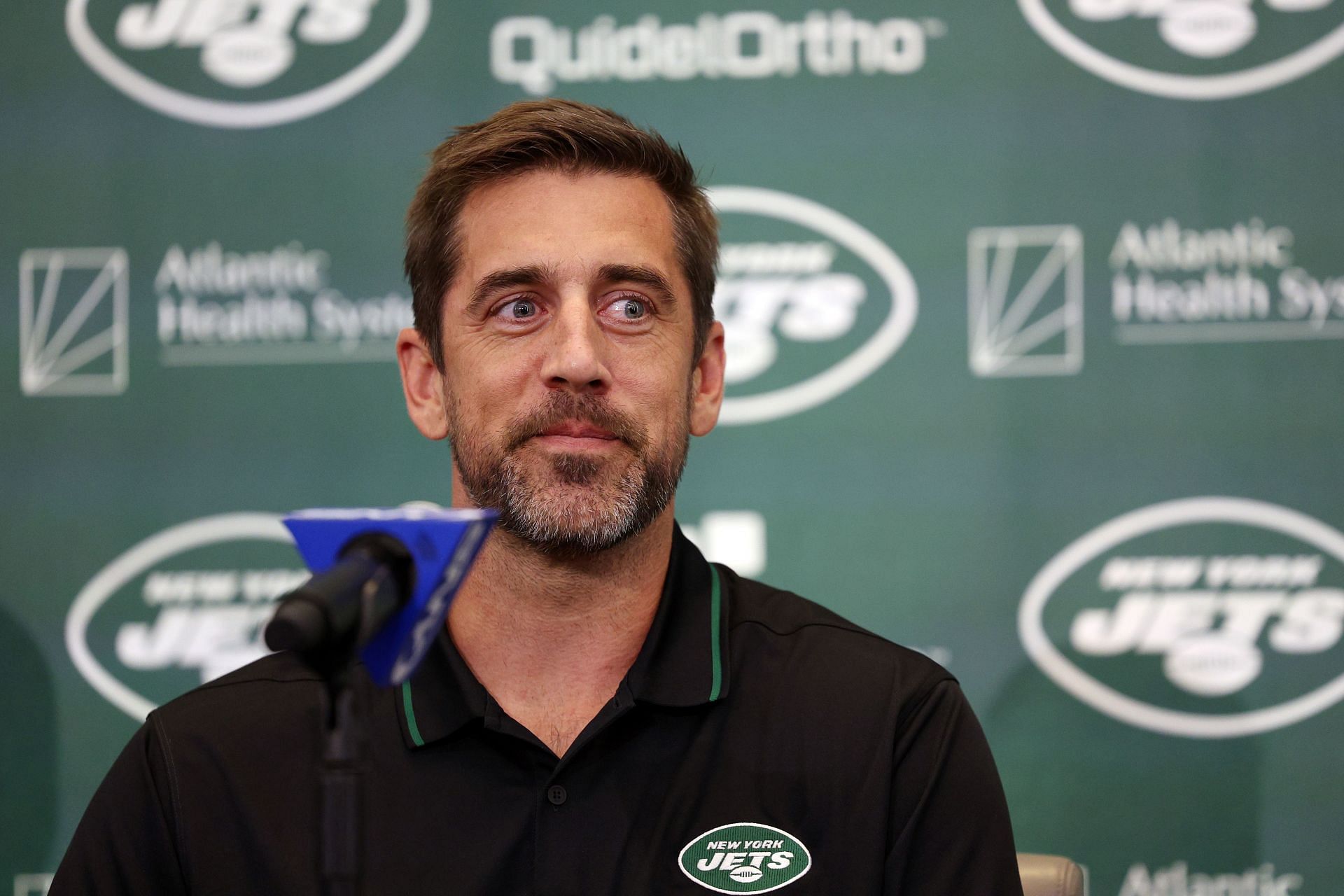 New York Jets Introduce Quarterback Aaron Rodgers