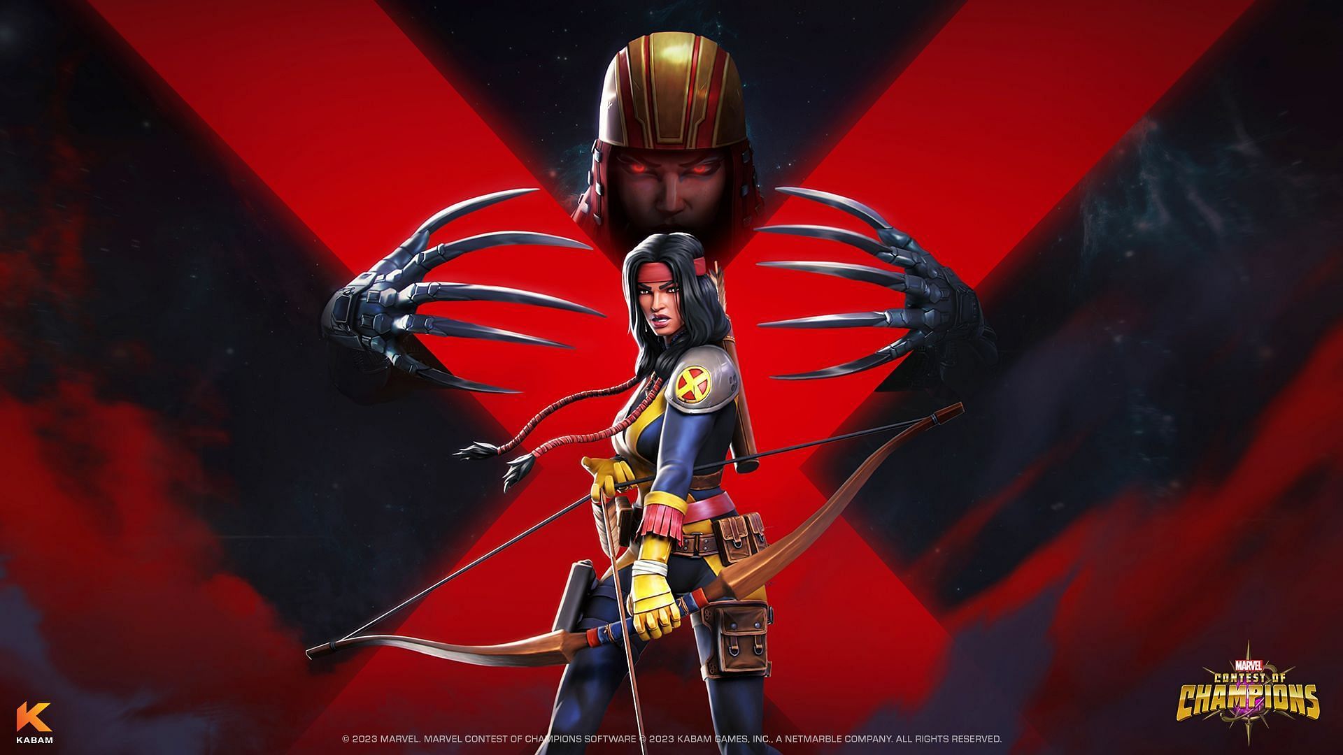 Lady Deathstrike and Dani Moonstar in Marvel Contest of Champions. (Image via Kabam)