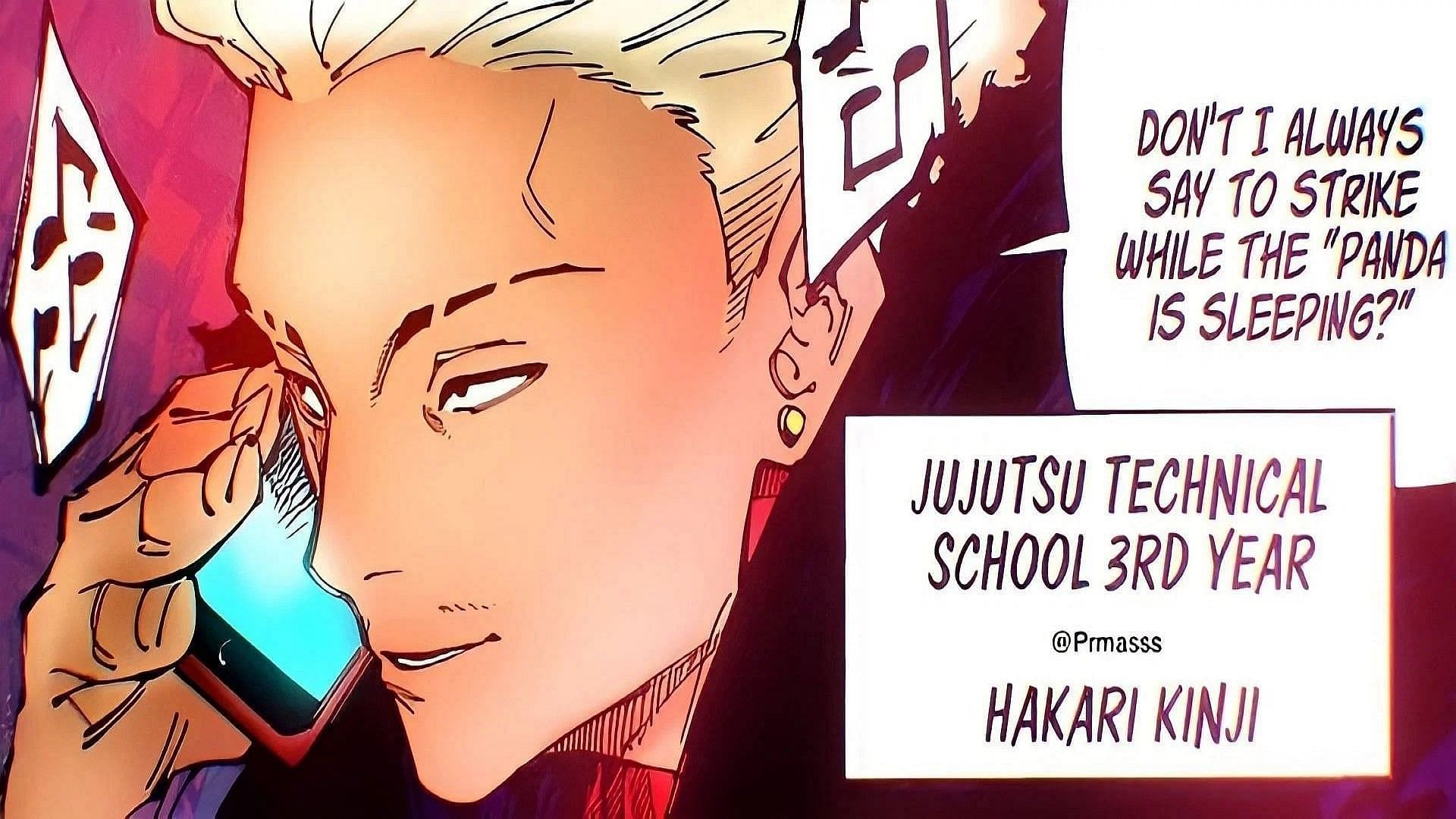 Kinji Hakari is one of the strongest active sorcerers in Jujutsu Kaisen right now (Image Credit: Gege Akutami/Shueisha, Jujutsu Kaisen; Colored by: Prmasss)