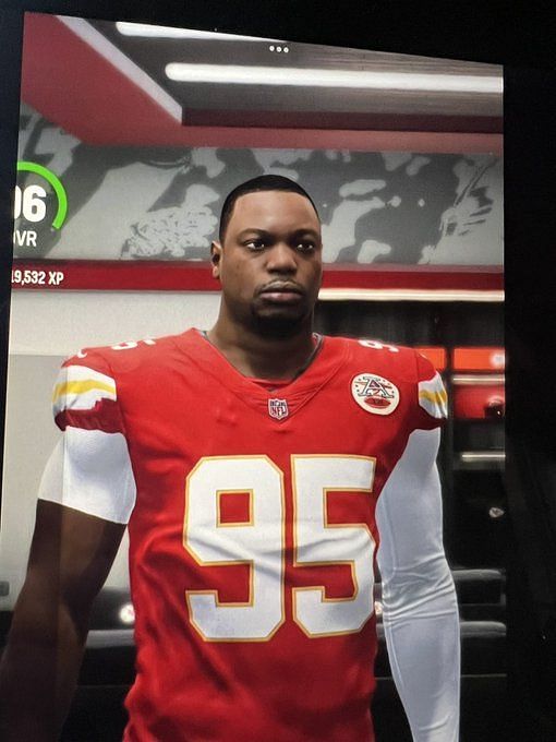 Chris Jones Madden 24 Rating (Kansas City Chiefs)