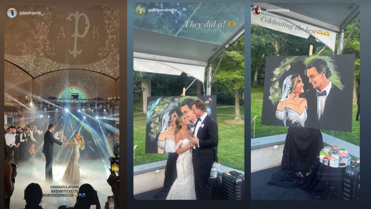 IN PHOTOS Steelers QB Kenny Pickett ties the knot with Amy Paternoster