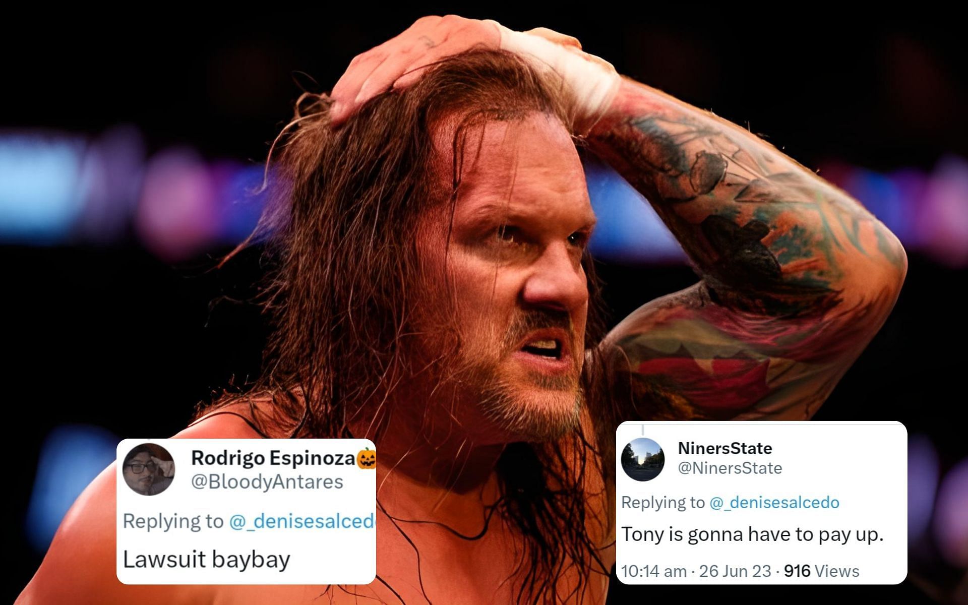 Twitter erupts over recent Chris Jericho mishap! 