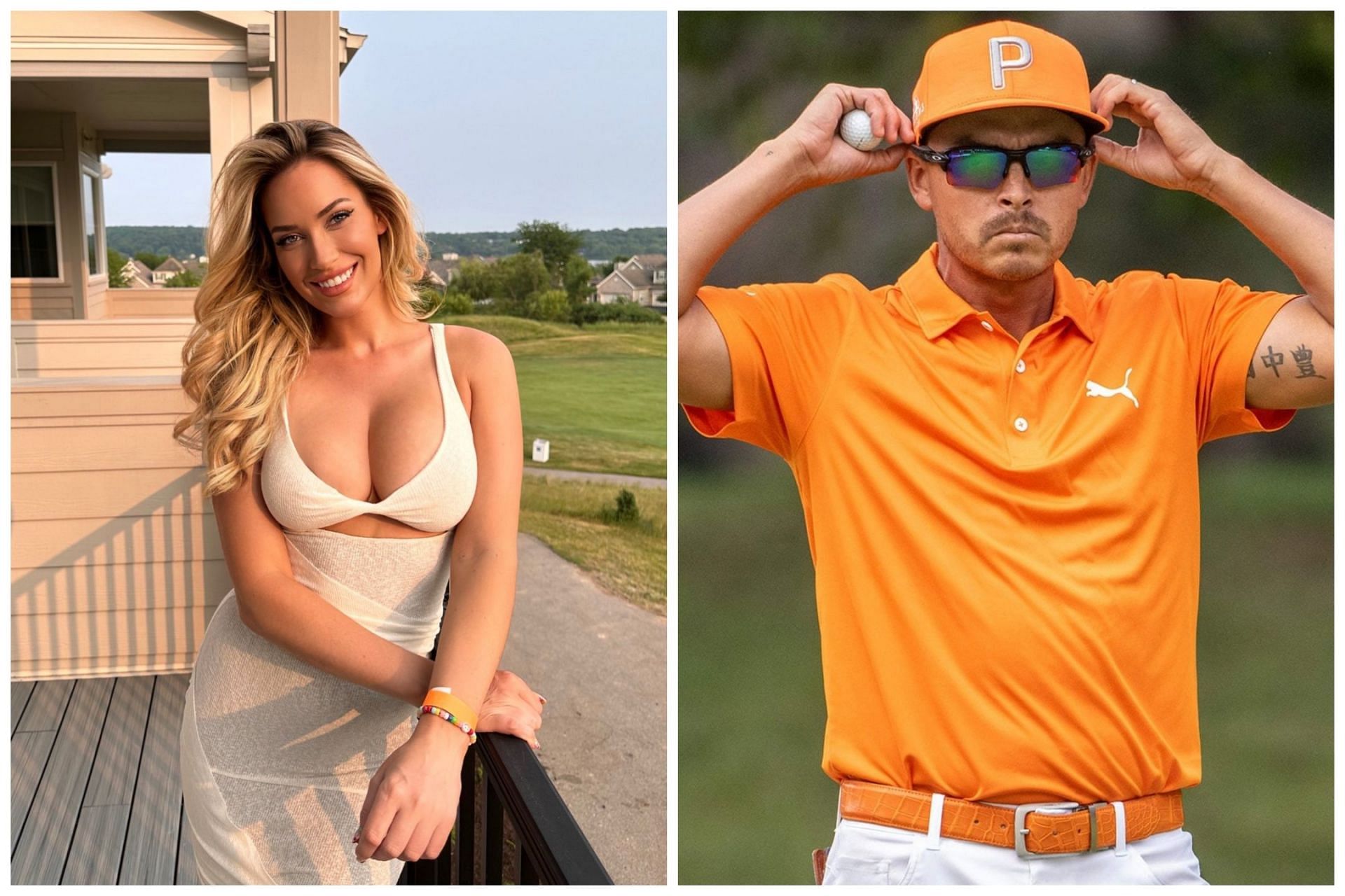 Paige Spiranac and Rickie Fowler were involved in yet another fake tweet 