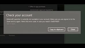 How to fix "Minecraft Launcher is currently not available" error