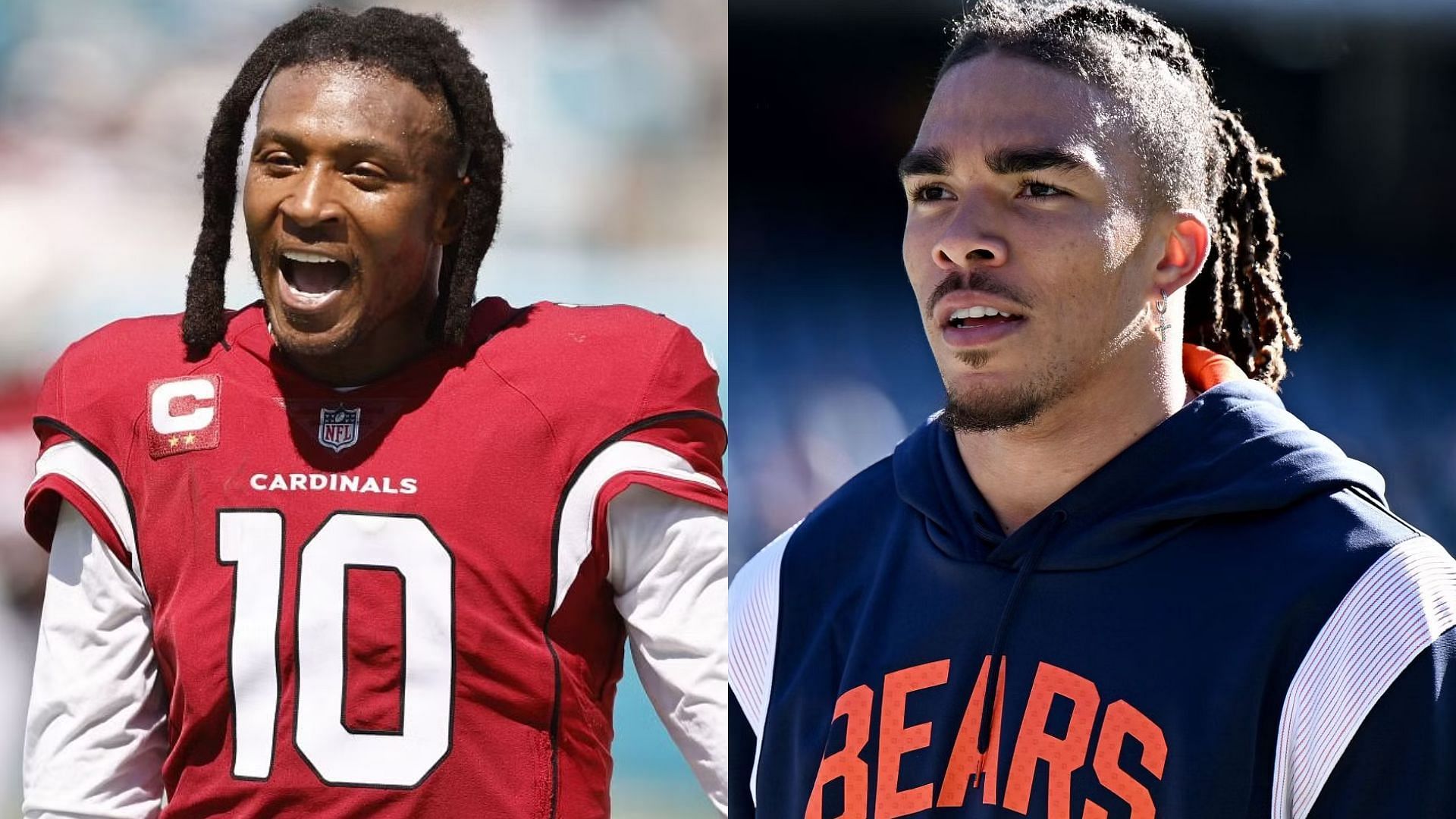 A Chicago Bears fan on Reddit suggested that the team contact DeAndre Hopkins after reports about Chase Claypool