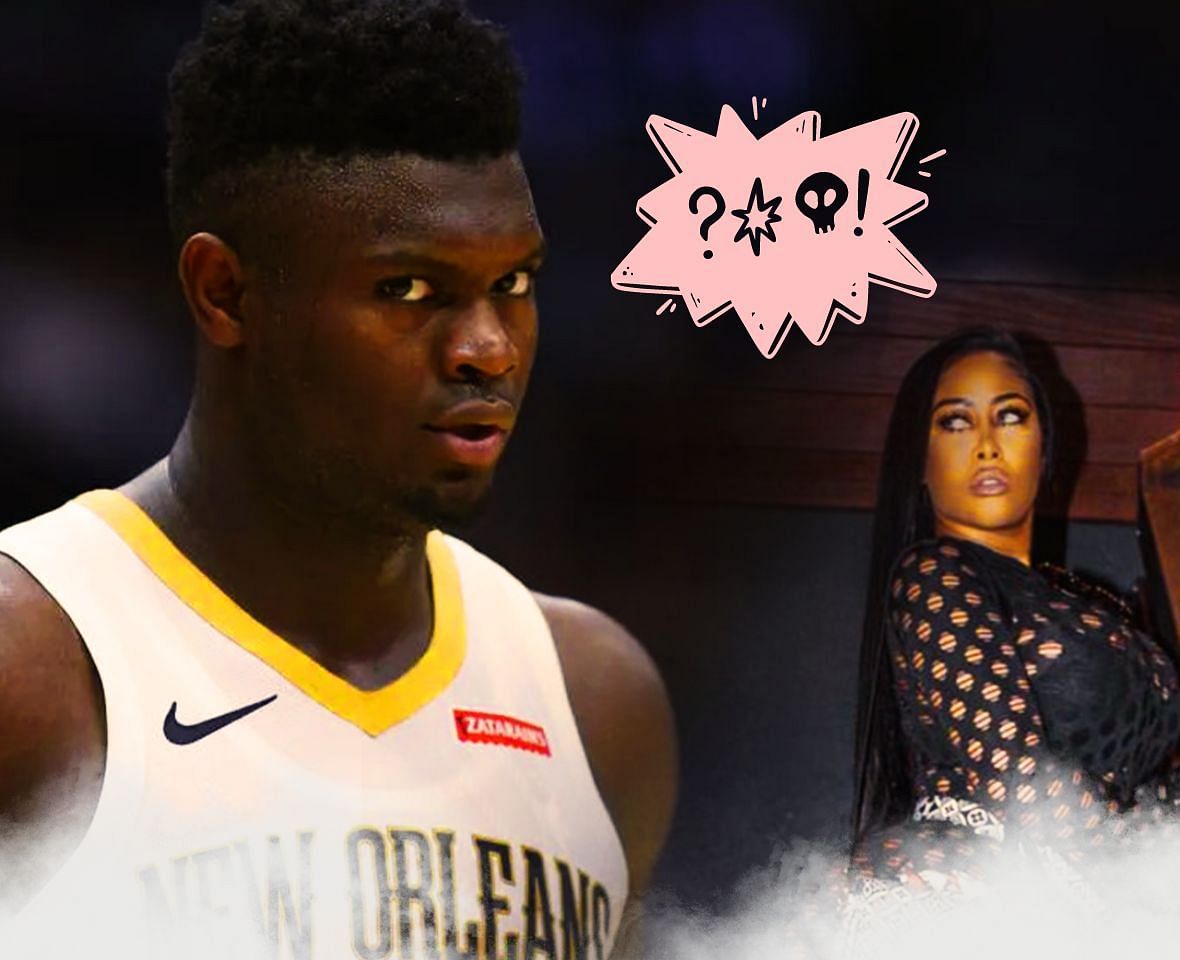 New Orleans Pelicans Zion Williamson and Adult Film Star Moriah Mills
