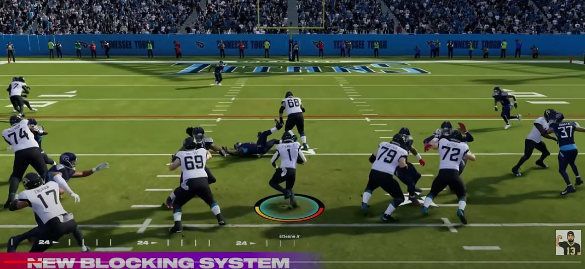 Madden 24 will feature a new blocking system