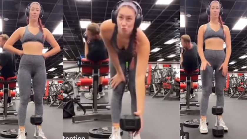 Woman Records A Lady Berating Her Over Her Top During Her Workout
