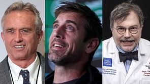 Aaron Rodgers resurrects anti-vax scandal with RFK Jr. message after Joe Rogan podcast - “He’d mop this bum”