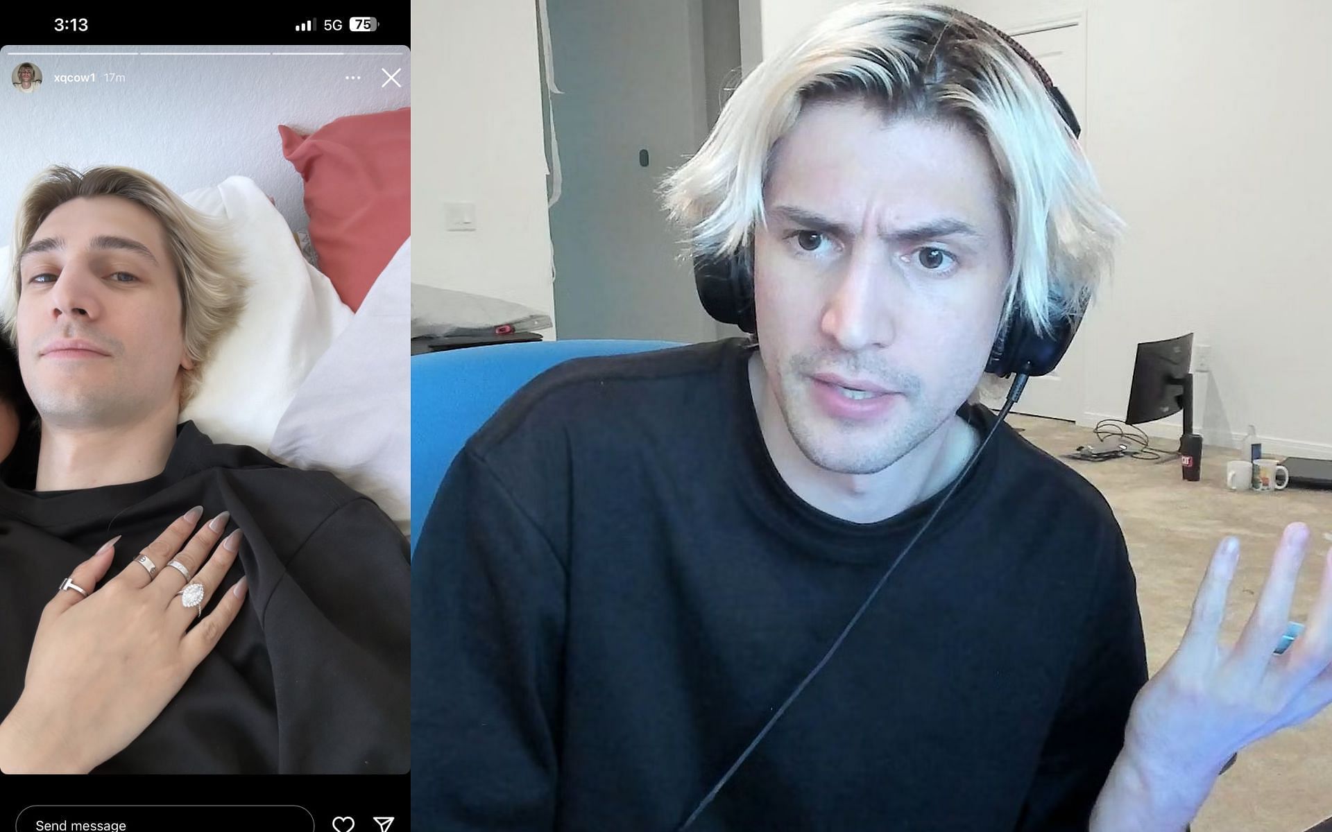 FRAN confirms relationship with xQc in Instagram story and announced she'll  delete her main Instagram for privacy reasons. New Instagram limited to  friends, family, and co-workers : r/OverwatchTMZ