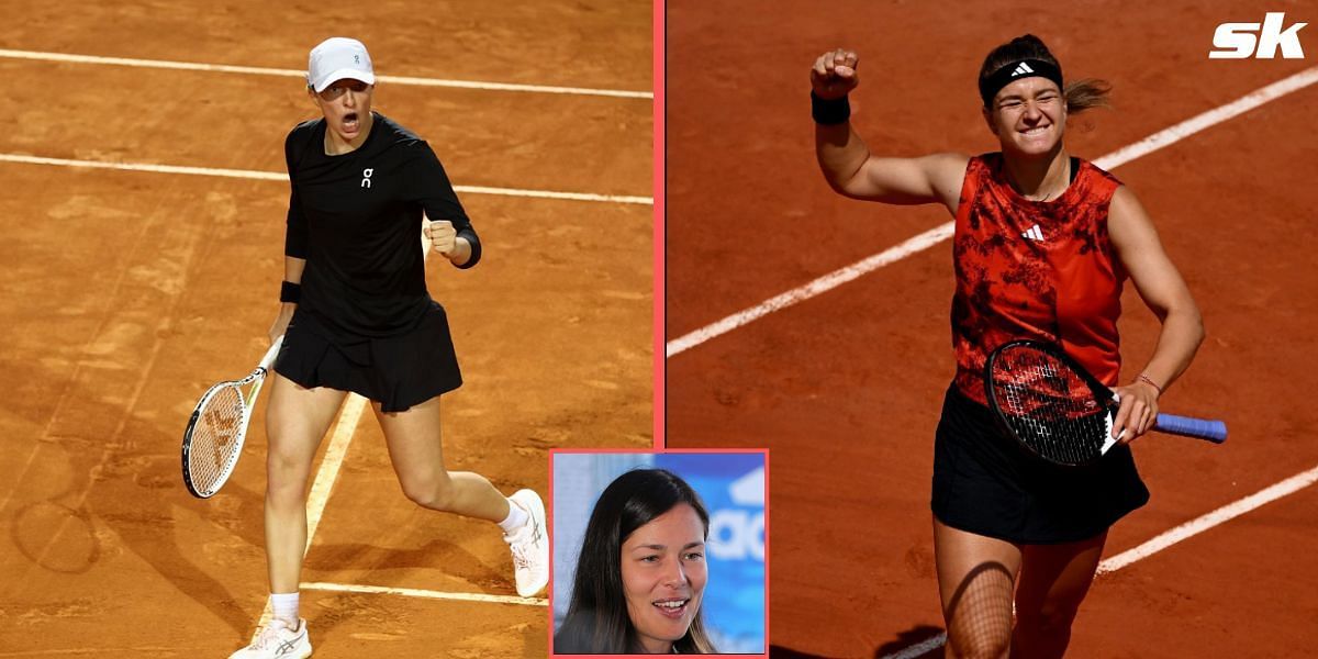 Ana Ivanovic spoke about the French Open final between Iga Swiatek and Karolina Muchova