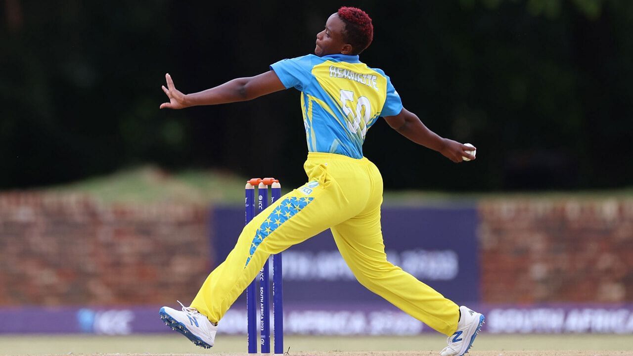 Henriette Ishimwe (Image Courtesy: ICC Cricket)