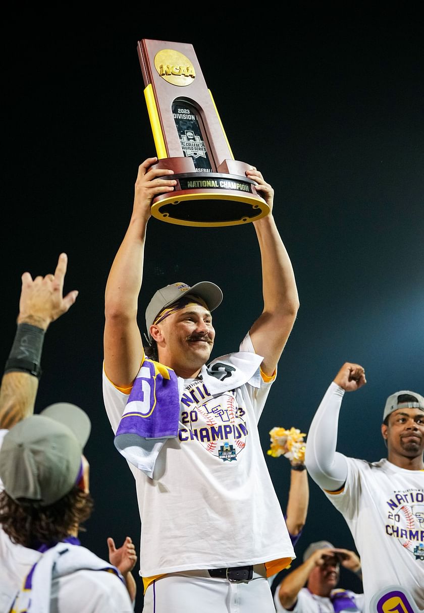 Lsu Tigers 2023 Men's College World Series Champions Players Name