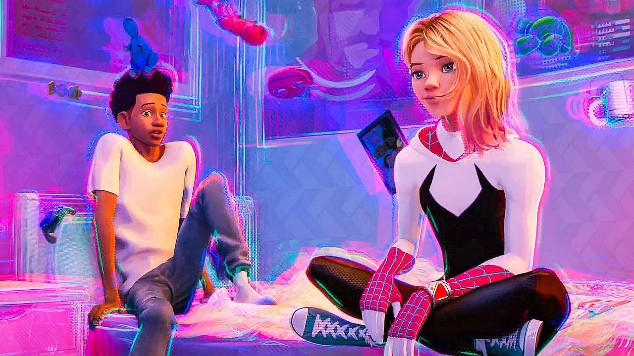 An action-packed chase scene in Spider-Verse 2 raises questions about its inclusion in the DVD and Blu-ray release: Will fans get to experience the extended version at home? (Image via Sony Pictures)