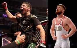 "I have this desire inside of me" - UFC champion Brandon Moreno teases boxing move in interview with Bo Nickal