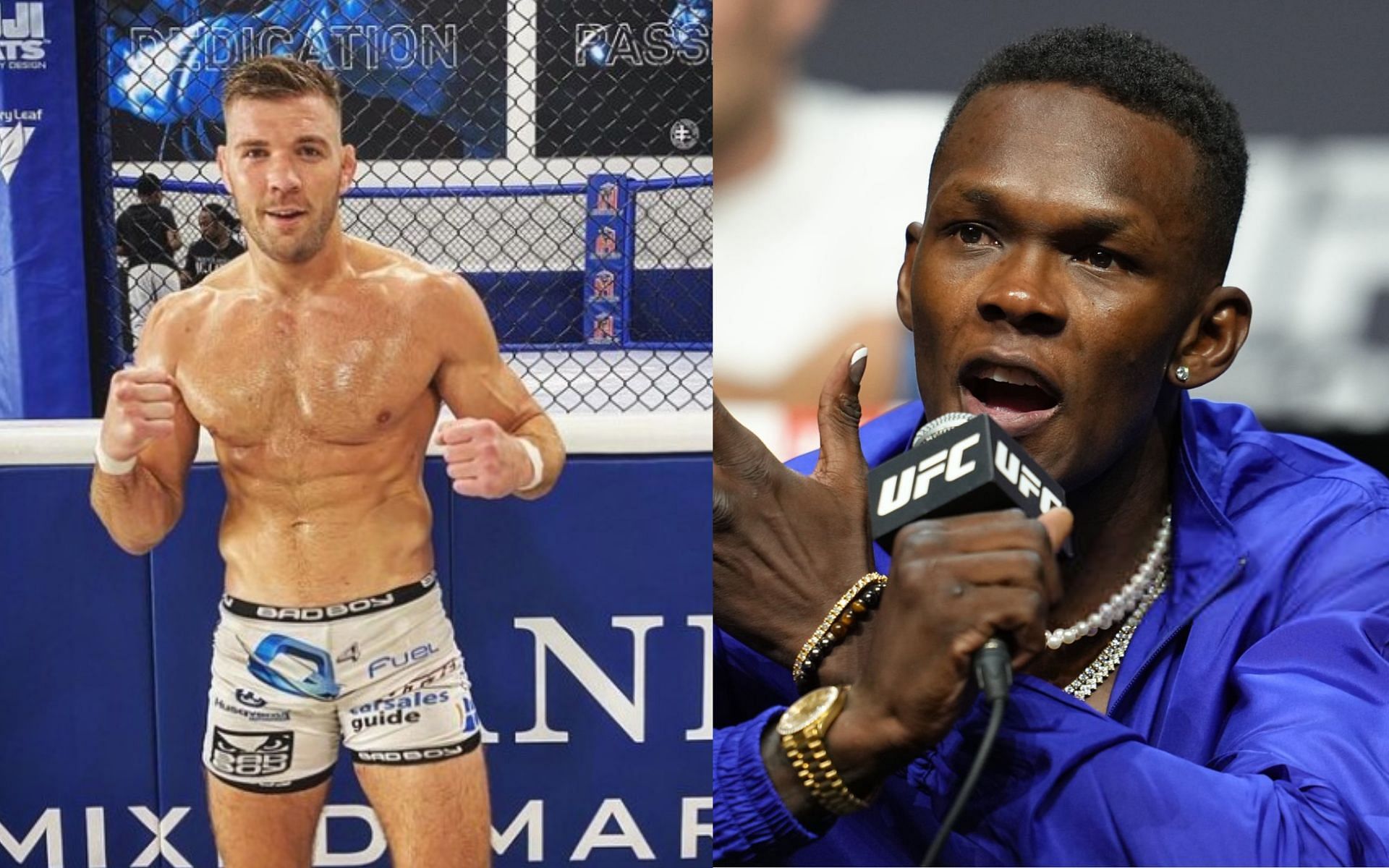 Israel Adesanya details sparring Dricus du Plessis in Thailand many years ago