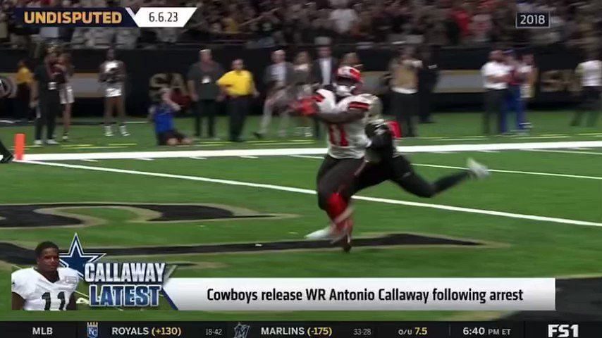 Cowboys Cut Callaway, Sign New WR to Roster