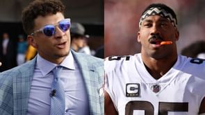 Ex-Patriots star writes off Patrick Mahomes’ athleticism - “Have you seen Myles Garrett playing basketball?”