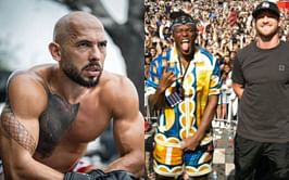 Andrew Tate reacts to Logan Paul and KSI being attacked by fans