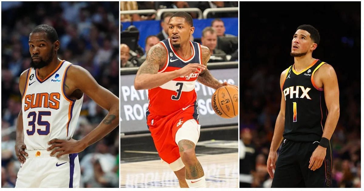 Kevin Durant, Bradley Beal, and Devin Booker