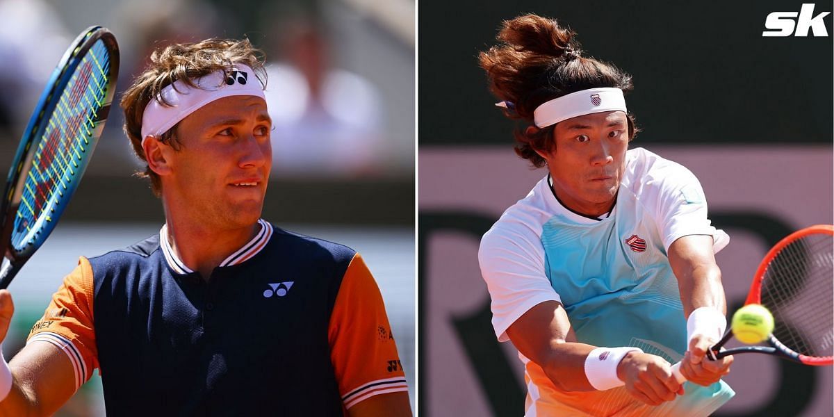 Casper Ruud vs Zhizhen Zhang is one of the third-round matches at the French Open 2023.