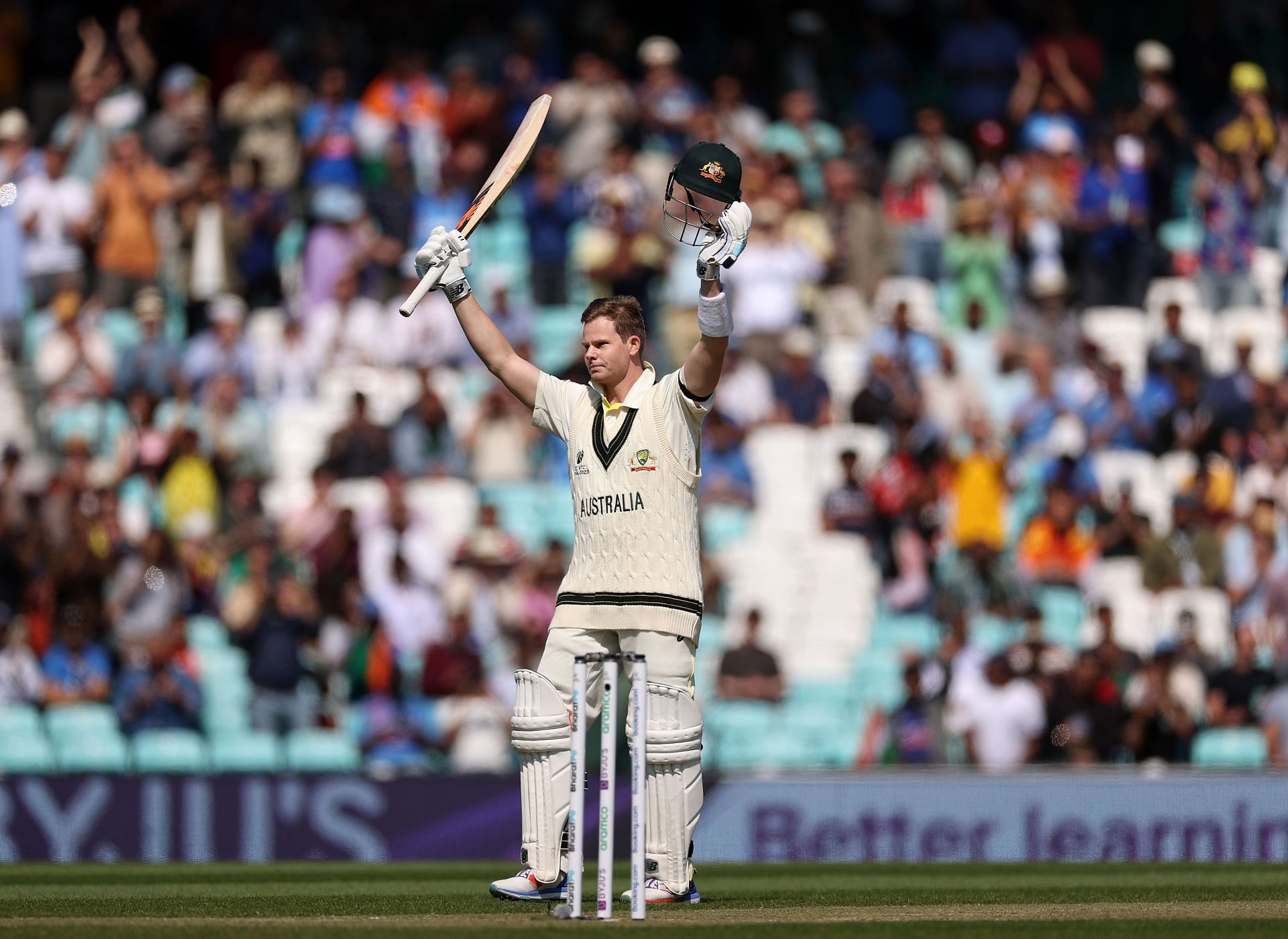 Steve Smith leaves his mark on the grandest Test stage of them all