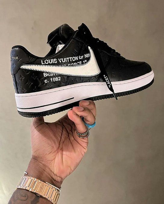 Sotheby's x Nike x Louis Vuitton Air Force 1 Black sneaker auction: Where  to get, bids, and more details explored