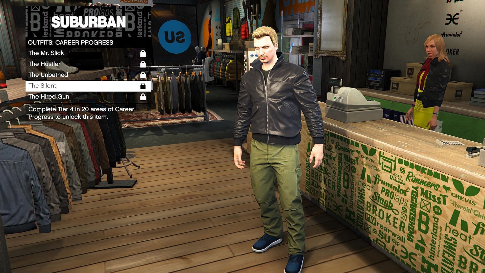 This is where you can equip the new clothes (Image via Rockstar Games)